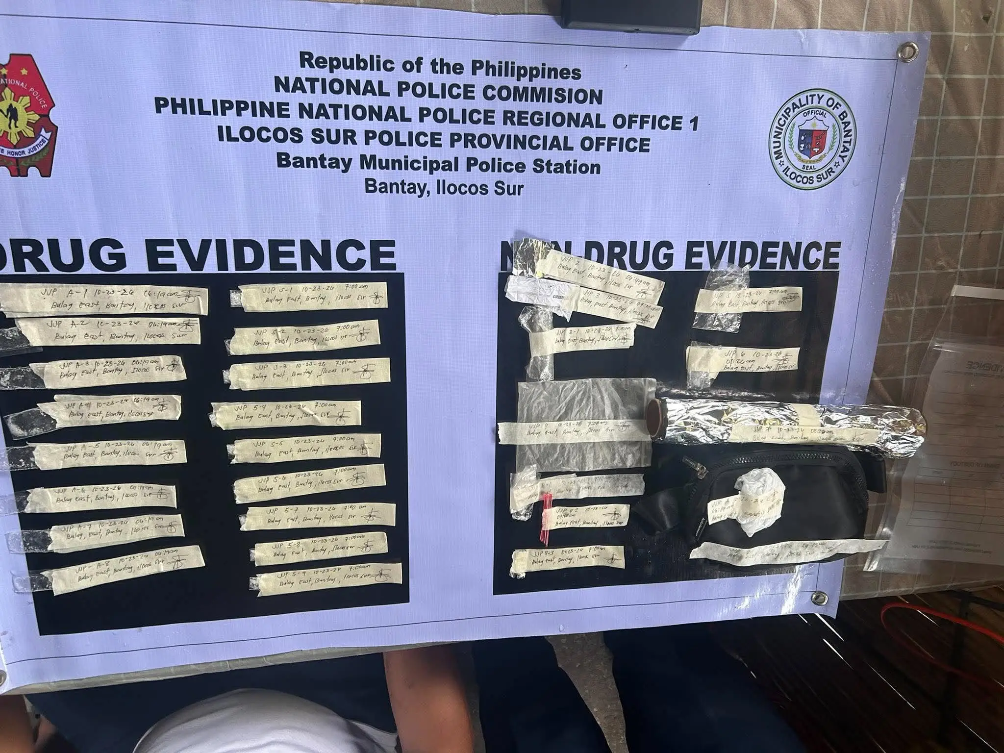 Nasurok P56-K a gatad ti mapapati a shabu, naala manipud iti search warrant operation; agtawen-iti-uppat a pulo a lalaki, nakemmeg