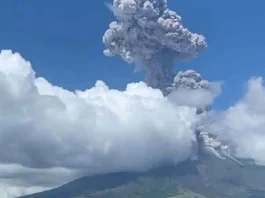 Nasurok 1, 000 a pamilia, naibakwit iti panagbettak ti Bulkan Mayon