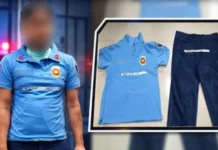 Lalaki a nagpammarang a pulis babaen iti panagkawes na ti PNP uniform, nakemmeg idiay Quezon City