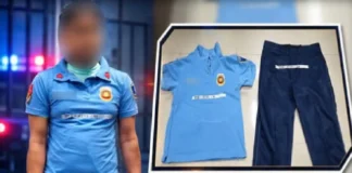 Lalaki a nagpammarang a pulis babaen iti panagkawes na ti PNP uniform, nakemmeg idiay Quezon City