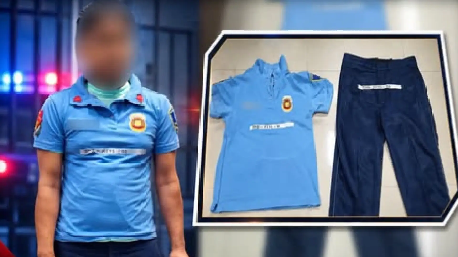 Lalaki a nagpammarang a pulis babaen iti panagkawes na ti PNP uniform, nakemmeg idiay Quezon City