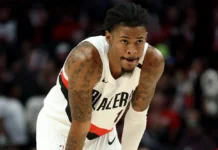Ja Morant, saan a makaay-ayam iti Portland Trail Blazers iti uneg ti uppat a lawas gapu iti hamstring injury