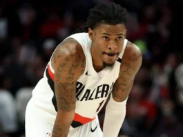 Ja Morant, saan a makaay-ayam iti Portland Trail Blazers iti uneg ti uppat a lawas gapu iti hamstring injury