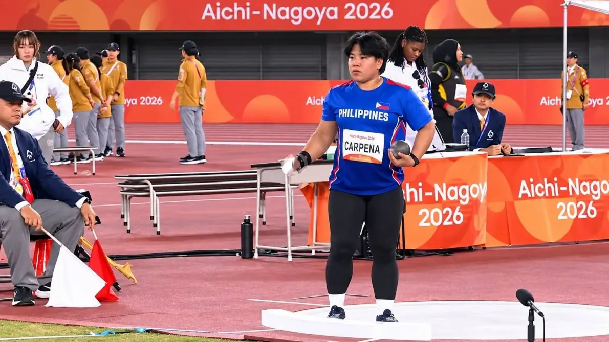 Para athlete a ni Carpena, bronze medalist iti 2026 Asian Para Games