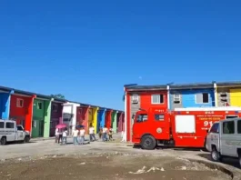 Inagurasyon ken ribbon cutting kadagiti 113 a balay a proyekto ti LGU Caoayan, naisayangkat