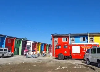 Inagurasyon ken ribbon cutting kadagiti 113 a balay a proyekto ti LGU Caoayan, naisayangkat