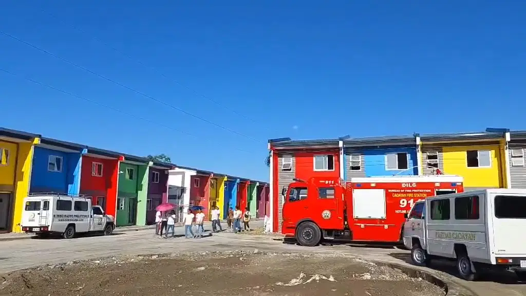 Inagurasyon ken ribbon cutting kadagiti 113 a balay a proyekto ti LGU Caoayan, naisayangkat