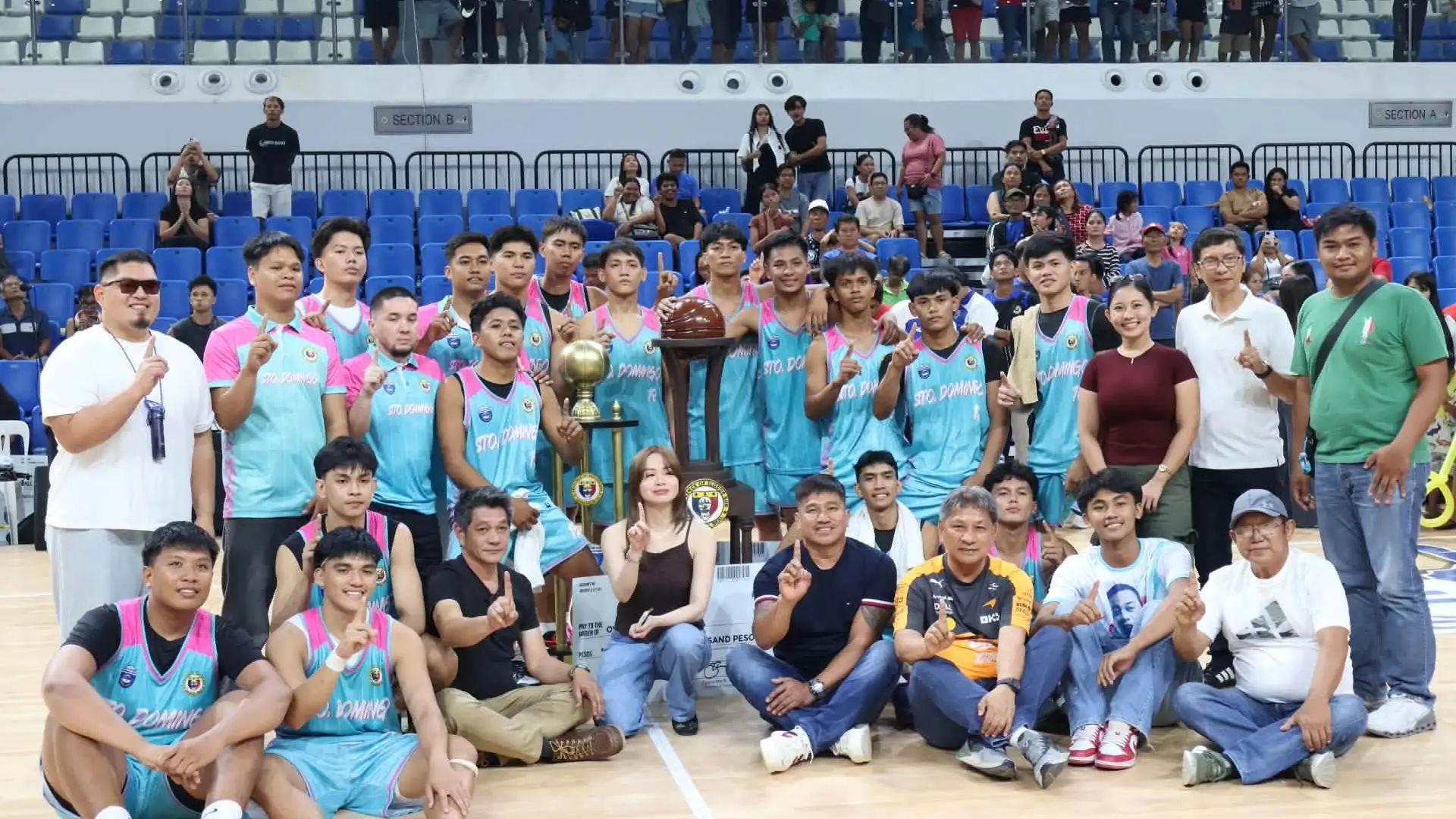 Sto Domingo, overall champion iti One Ilocos Sur intertown basketball tournament season 3
