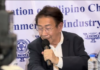 Filipino – Chinese group, madanagan iti mabalin nga epekto ti posible a sanction kontra iti Chinese Envoy