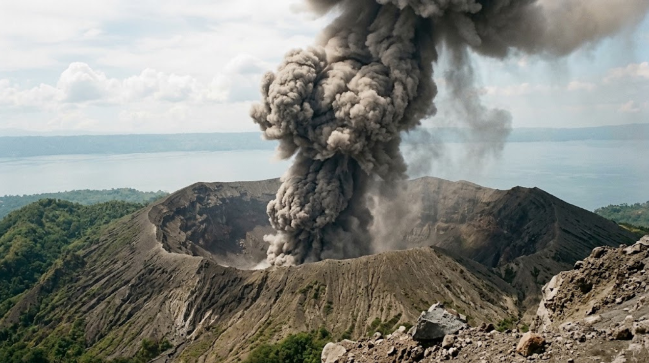 5th phreatic eruption iti Taal Volcano ita nga bulan, nairekord idi Miyerkules