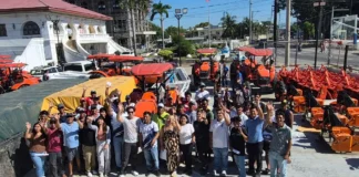 53 a unit ti tractor, naiwaras kadagiti mannalon iti ili ti Magsingal