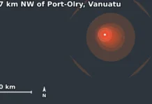 Magnitude 7.2 a gingined idiay Vanuatu, awan ti pangta ti tsunami iti pagilian